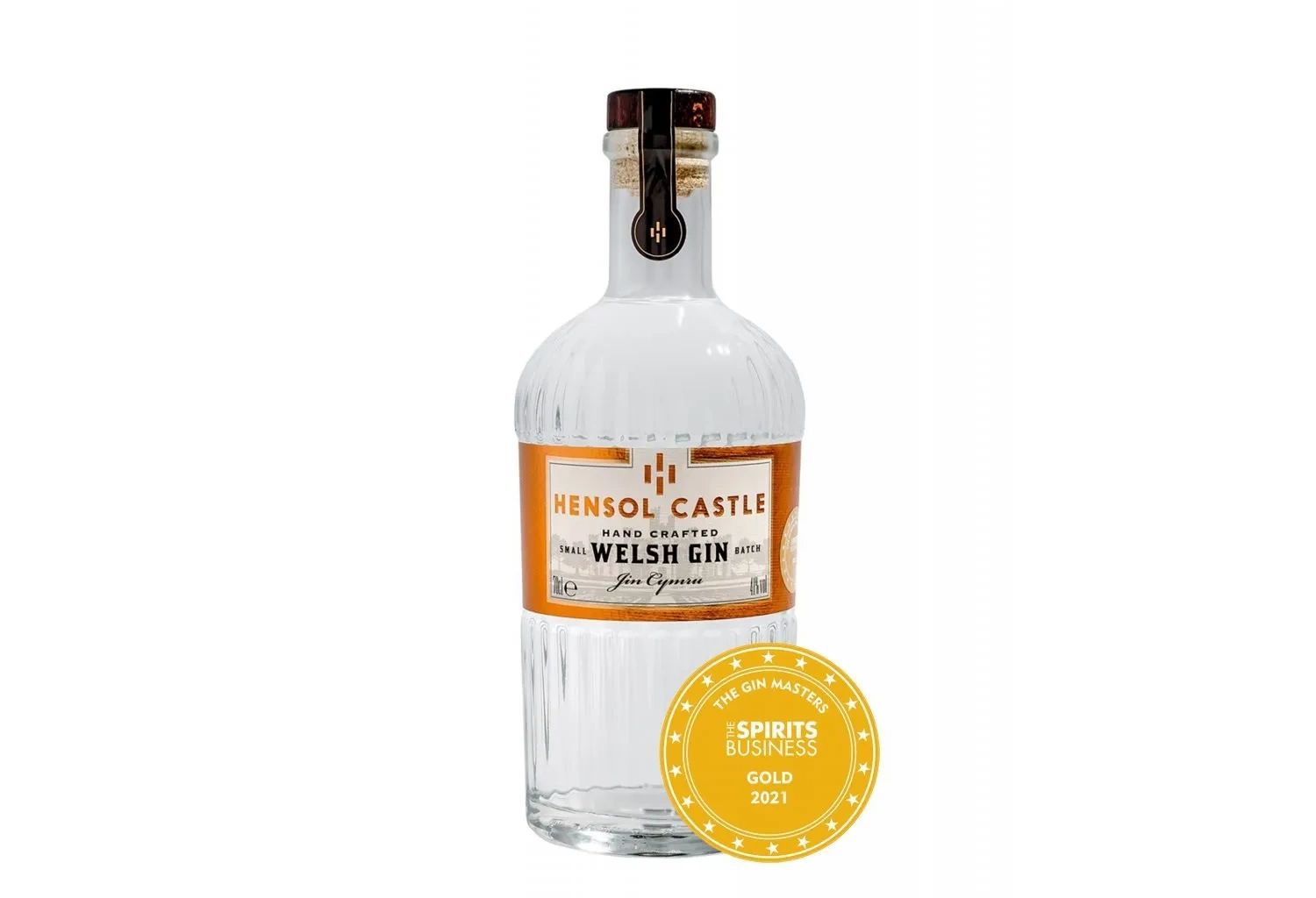 Mallows Premium Welsh Dry Gin 70cl - Handcrafted In Wales With Chamomile, 40% ABV