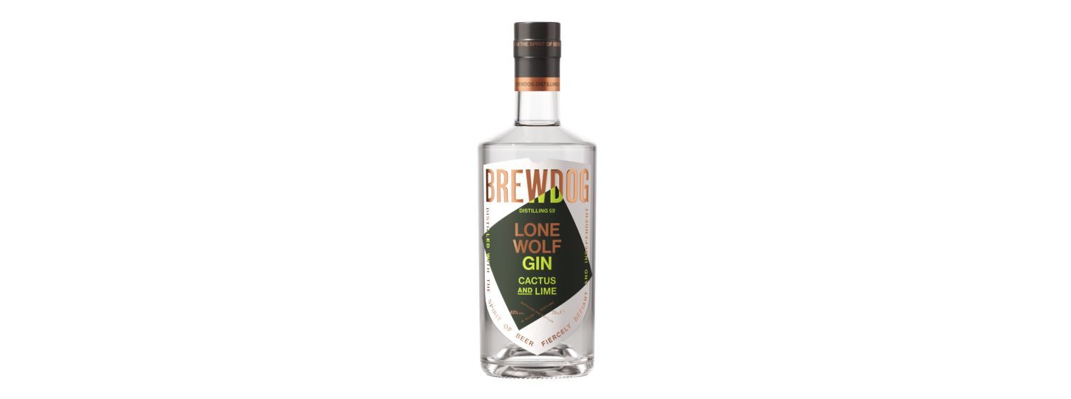 LoneWolf Cactus & Lime Gin 70cl (40% ABV) only 33.95