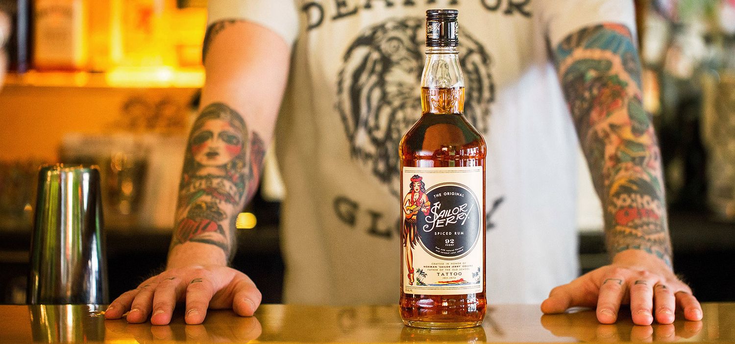 Sailor Jerry Rum 375ml - Oak And Barrel-493357