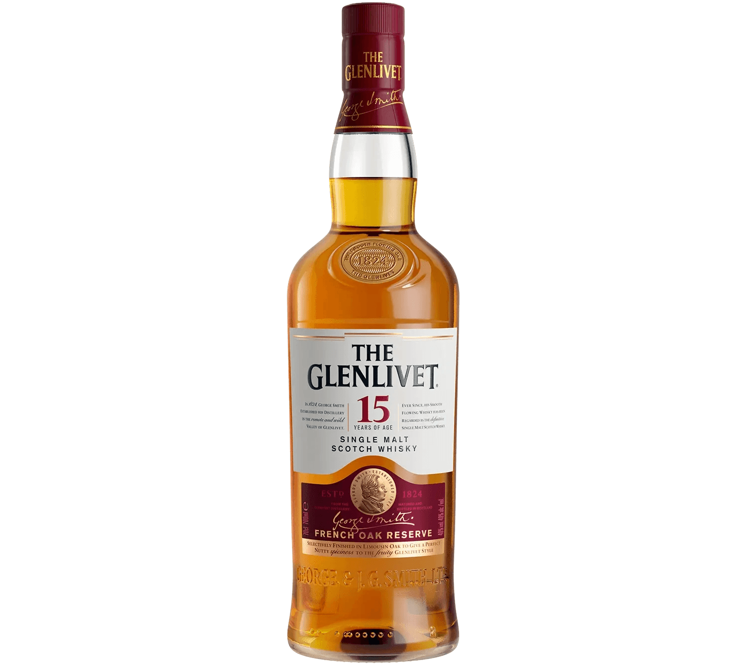 The Glenlivet 15 Year Old French Oak Reserve Whisky 70cl (40% ABV