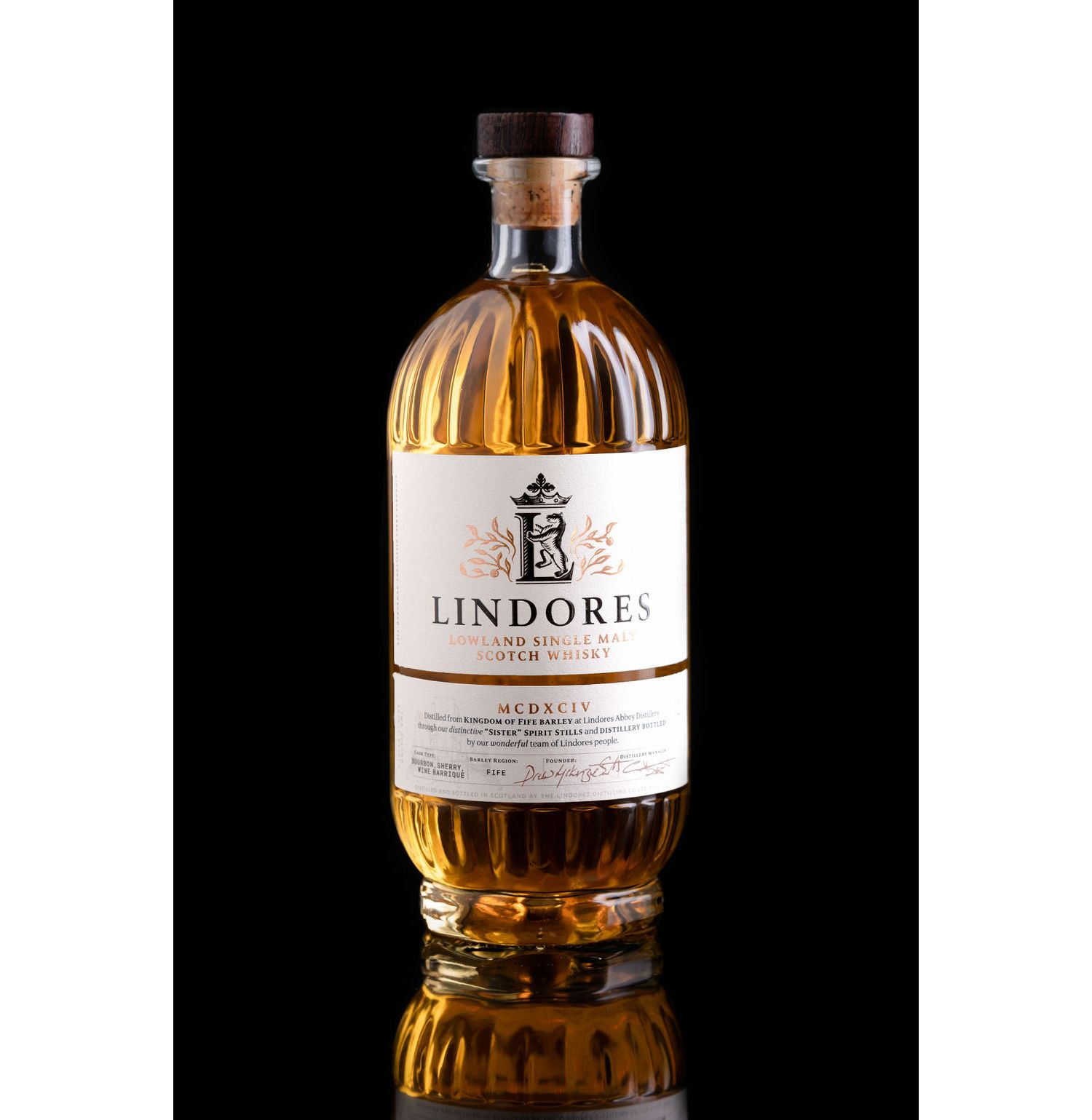 Lindores Abbey MCDXCIV Whisky 70cl (46% ABV) only £42.00