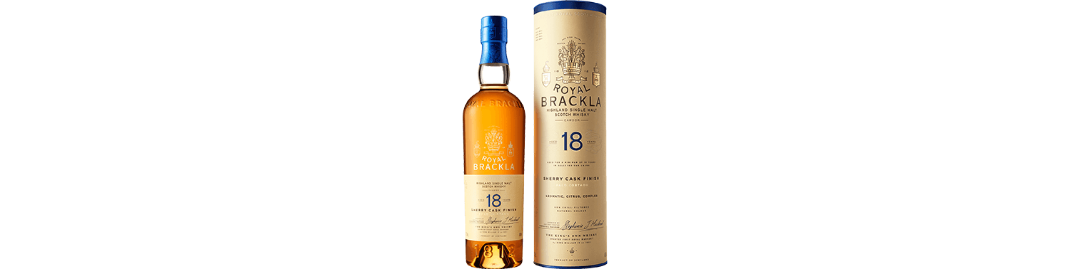 Royal Brackla 18 Year Old Highland Single Scotch Whisky 46% (70cl