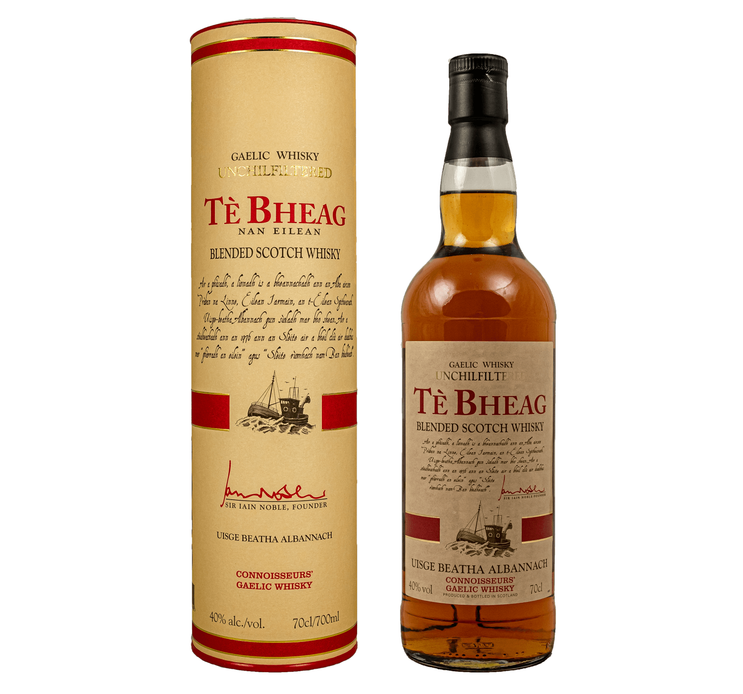 Te Bheag Nan Eilean Whisky 70cl (40% ABV) only £33.50
