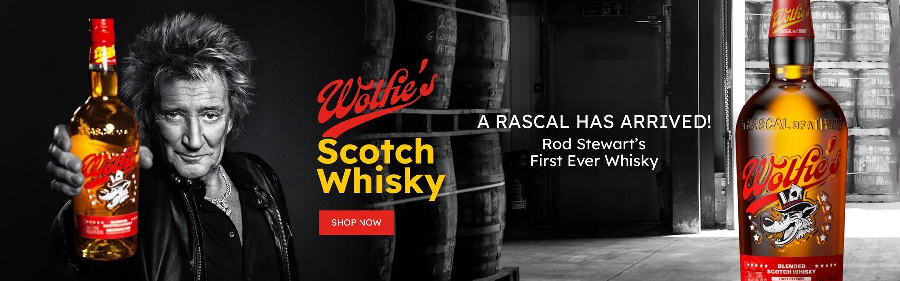 A Rascal Has Arrived! Wolfie’s Scotch Whisky - Rod Stewart’s First Ever Whisky