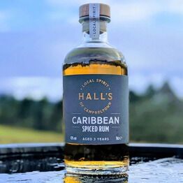 Hall's of Campbeltown Spiced Caribbean Rum 70cl (43% ABV)