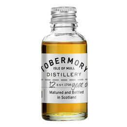 Tobermory 12 Year Old Whisky Miniature 5cl (46.3% ABV)