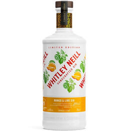 Whitley Neill Mango & Lime Gin 70cl (43% ABV)