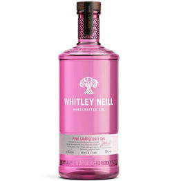 Whitley Neill Pink Grapefruit Gin 70cl (43% ABV)
