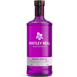 Whitley Neill Rhubarb & Ginger Gin 175cl (43% ABV)