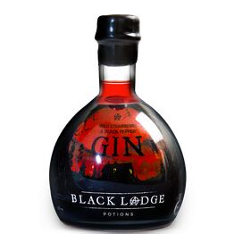 Black Lodge Wild Strawberry & Black Pepper Gin 70cl (40% ABV)