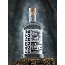 Family of Hounds Nero Pepper London Dry Gin (70cl) 42%