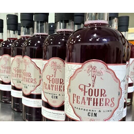 Four Feathers Raspberry & Lime Gin (70cl) 38%