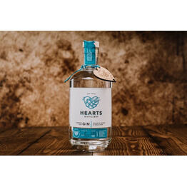 Hearts Distillery London Dry Gin 70cl (42% ABV)