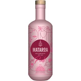 Mataroa Mediterranean Dry Gin Pink 70cl (38% ABV)