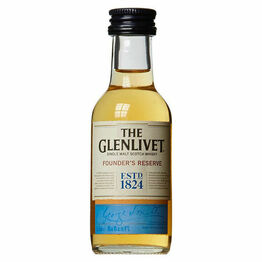The Glenlivet Founder's Reserve Single Malt Scotch Whisky Miniature (5cl)