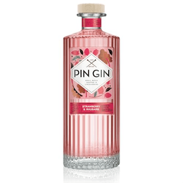 Pin Gin Strawberry and Rhubarb Gin 70cl (40% ABV)