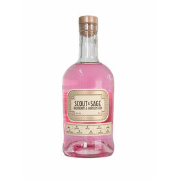 Scout & Sage Raspberry & Hibiscus Gin 70cl (40% ABV)