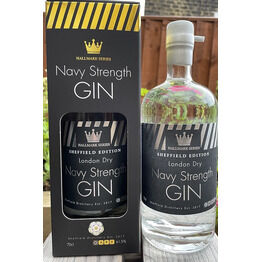 Sheffield Distillery Hallmark Navy Strength Gin - Sheffield Edition (70cl) 61.5%