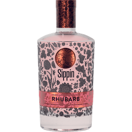 Sippin Rhubarb Gin 70cl (42% ABV)