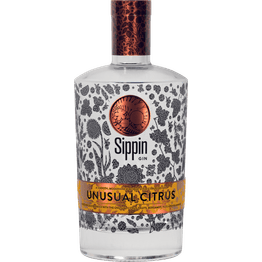Sippin Unusual Citrus Gin 70cl (42% ABV)