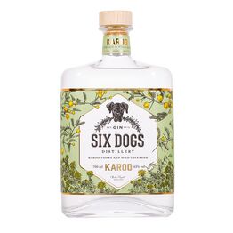 Six Dogs Karoo Gin 70cl (43% ABV)