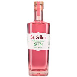 St. Giles Raspberry, Rhubarb & Ginger Gin (70cl) 40%
