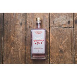 The Wrecking Coast Strawberry Gin 70cl (37.5% ABV)