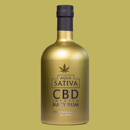 Aqua Sativa CBD Infused Hazy Rum (50cl) 40%