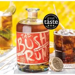 Bush Rum Original Spiced 70cl (37.5% ABV)