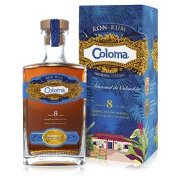 Coloma 8 Year Old Rum 70cl (40% ABV)