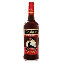 Gosling's Black Seal 151 Proof Rum 70cl (75.5% ABV)