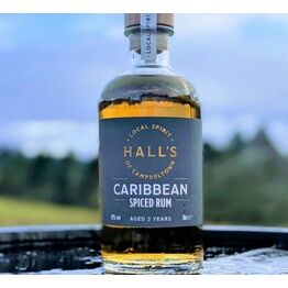 Hall's of Campbeltown Caribbean Spiced Rum 70cl (43% ABV)