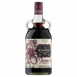 The Kraken Black Spiced Rum Black Cherry & Vanilla 70cl (40% ABV)