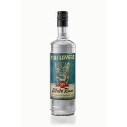 Tiki Lovers White Rum 70cl (50% ABV)