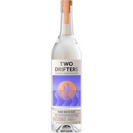 Two Drifters Pure White Rum 70cl (40% ABV)