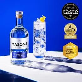 Masons Classic Vodka 70cl (40% ABV)