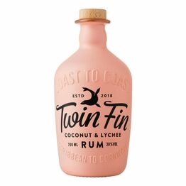Twin Fin Coconut & Lychee Rum 70cl (38% ABV)