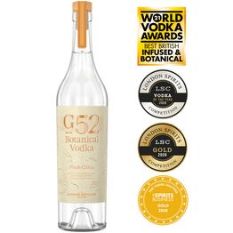 G52 Fresh Citrus Botanical Vodka (70cl) 40%