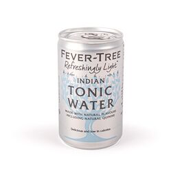 Fever-Tree Refreshingly Light Indian Tonic Water (150ml Can)