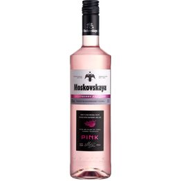 Moskovskaya Pink Raspberry & Lime Vodka 70cl (38% ABV)
