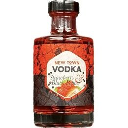 New Town Vodka - Strawberry & Black Pepper (50cl) 40%
