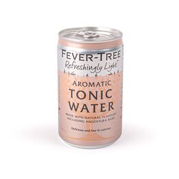 Fever-Tree Refreshingly Light Aromatic Tonic Water (150ml Can)