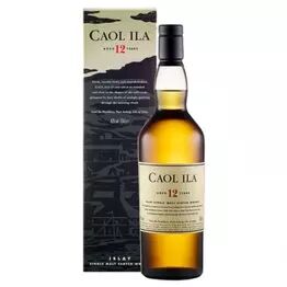 Caol Ila 12 Single Malt Whisky 43% (70cl)