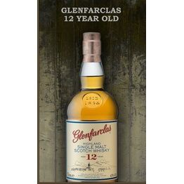 Glenfarclas 12 Year Old Whisky 70cl (43% ABV)
