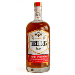 Three Bees Honey Spiced Rum (70cl) 40%