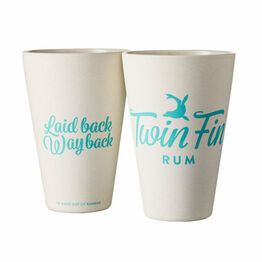 Twin Fin Rum Limited Edition White Bamboo Cup