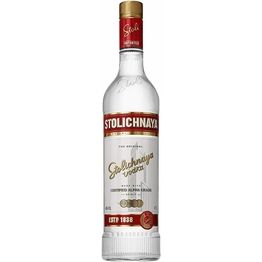 Stolichnaya Red Label Vodka 70cl (40% ABV)