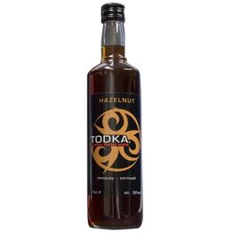 Todka - Hazelnut & Toffee Flavoured Vodka (70cl, 26%)