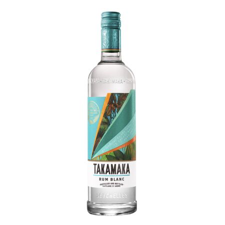 Takamaka Rum ABV) 70cl (38% only Blanc