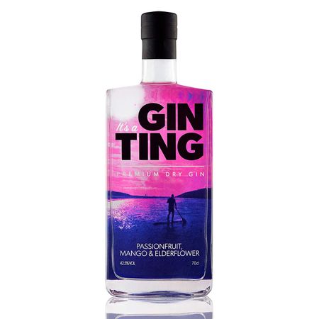 GinTing Passionfruit, Mango & Elderflower Gin (70cl) only £35.75